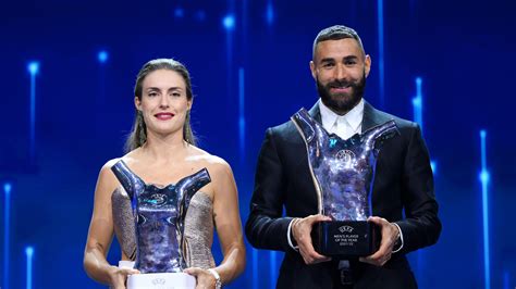 Karim Benzema and Alexia Putellas wore watches .